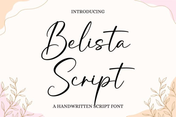 Belista Script: A Graceful Font for Modern Branding and Design