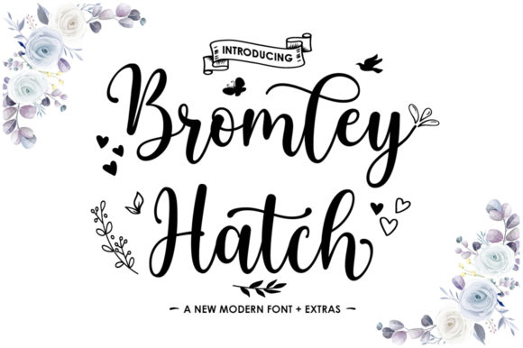 Bromley Hatch Script: A Handwritten Font for Creative and Practical Use