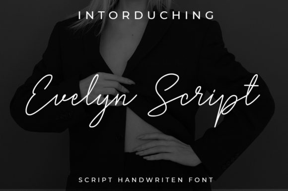 Evelyn Script: A Modern Handwritten Font for Professional and Creative Projects