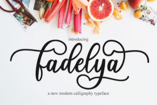 Fadelya Script: Elevating Design with Modern Calligraphy