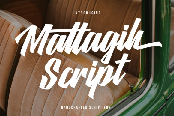 Matlagih Script: A Bold Handwritten Font for Modern Creativity