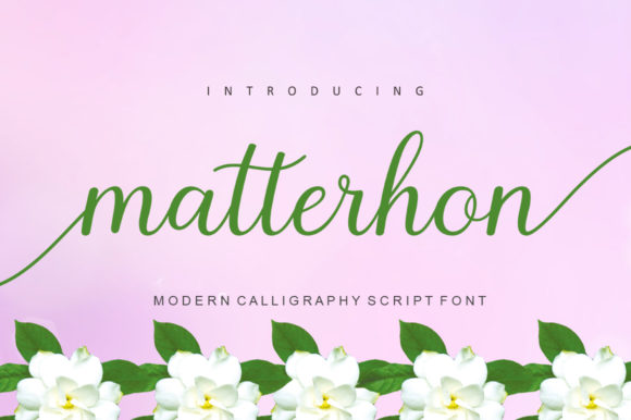 Matterhon Script: A Modern Typographic Asset