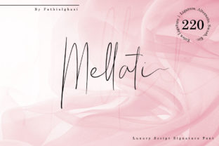 Mellati Script: Elevate Your Designs with Luxurious Handwriting