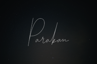 Parakan Script: A Handcrafted Font for Modern Design