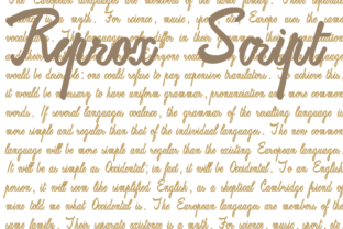 Reprox Script: A Bold Handwritten Font for Unique Design Impact