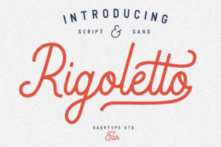 Rigoletto Script: A Versatile Font for Elegant and Playful Design Projects