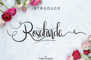 Rosalinda Script: A Natural Calligraphy Style for Creative Expression