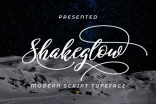 Shakeglow Script: A Font That Balances Elegance and Versatility