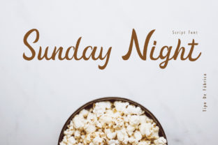 Sunday Night Script: A Versatile Hand Lettering Font