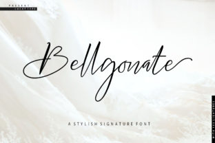 The Bellgonate Script: A Fusion of Classic Elegance and Modern Creativity