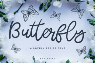 The Elegant Allure of Butterfly Script: A Font That Captures Creativity and Connection