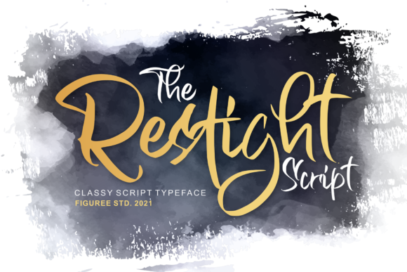 The Restight Script: A Handwritten Font for Creative Expression