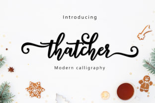 The Thatcher Script: A Playful Font for Creative Expression