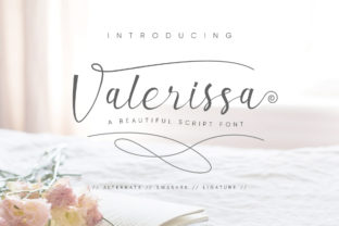 Valerissa Script: Elegant Calligraphy for Modern Design